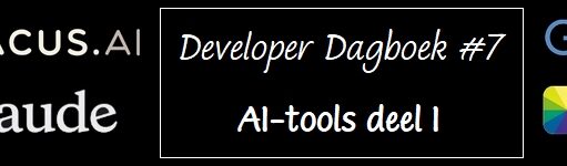Developer Dagboek #7 – AI-tools deel 1