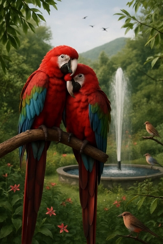 exotische afbeelding door AI