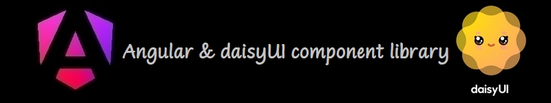 Angular en daisyUI component library