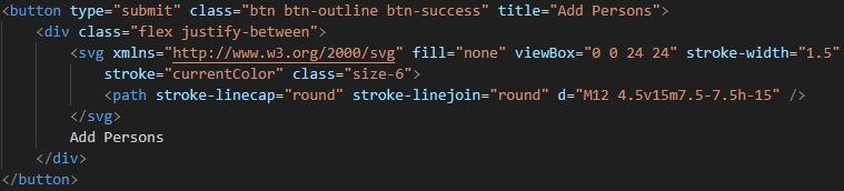 daisyUI button icon and text